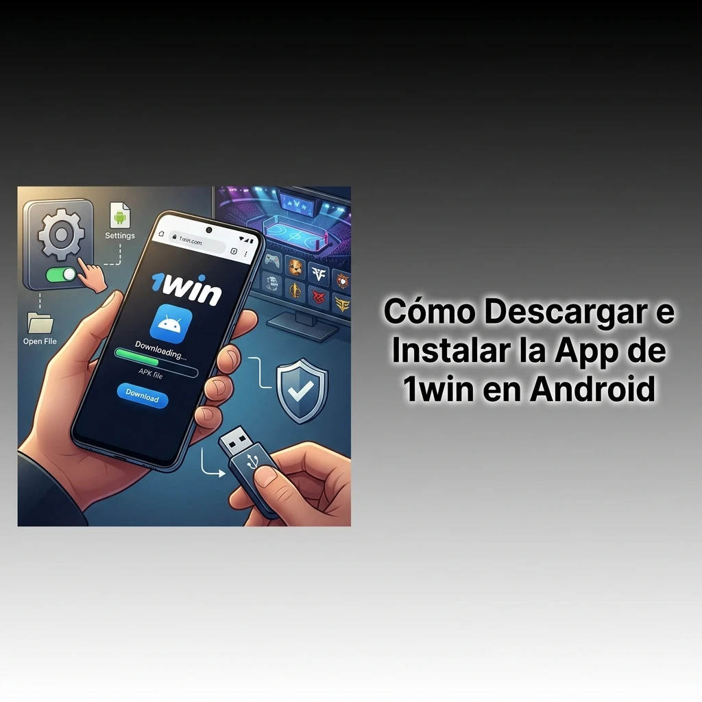 Pasos para descargar e instalar la app de 1win en Android desde el sitio oficial con archivo APK