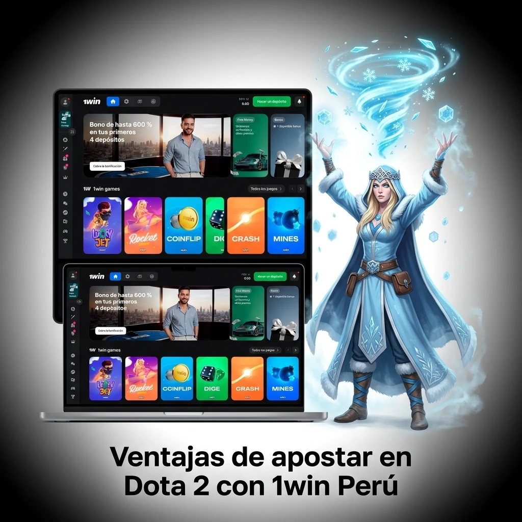 Ventajas de apostar en Dota 2 con 1win Perú: bonos, pagos locales, app móvil y cuotas competitivas
