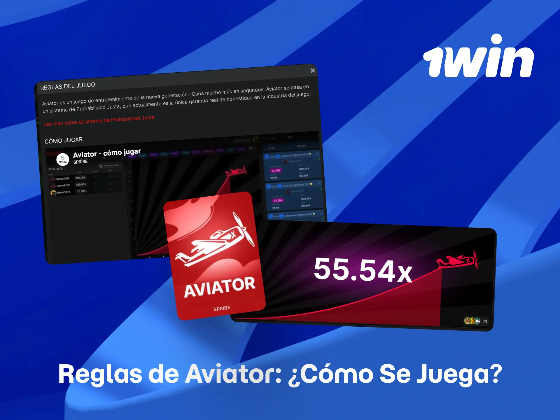 Reglas básicas del juego Aviator en 1win para jugadores peruanos.