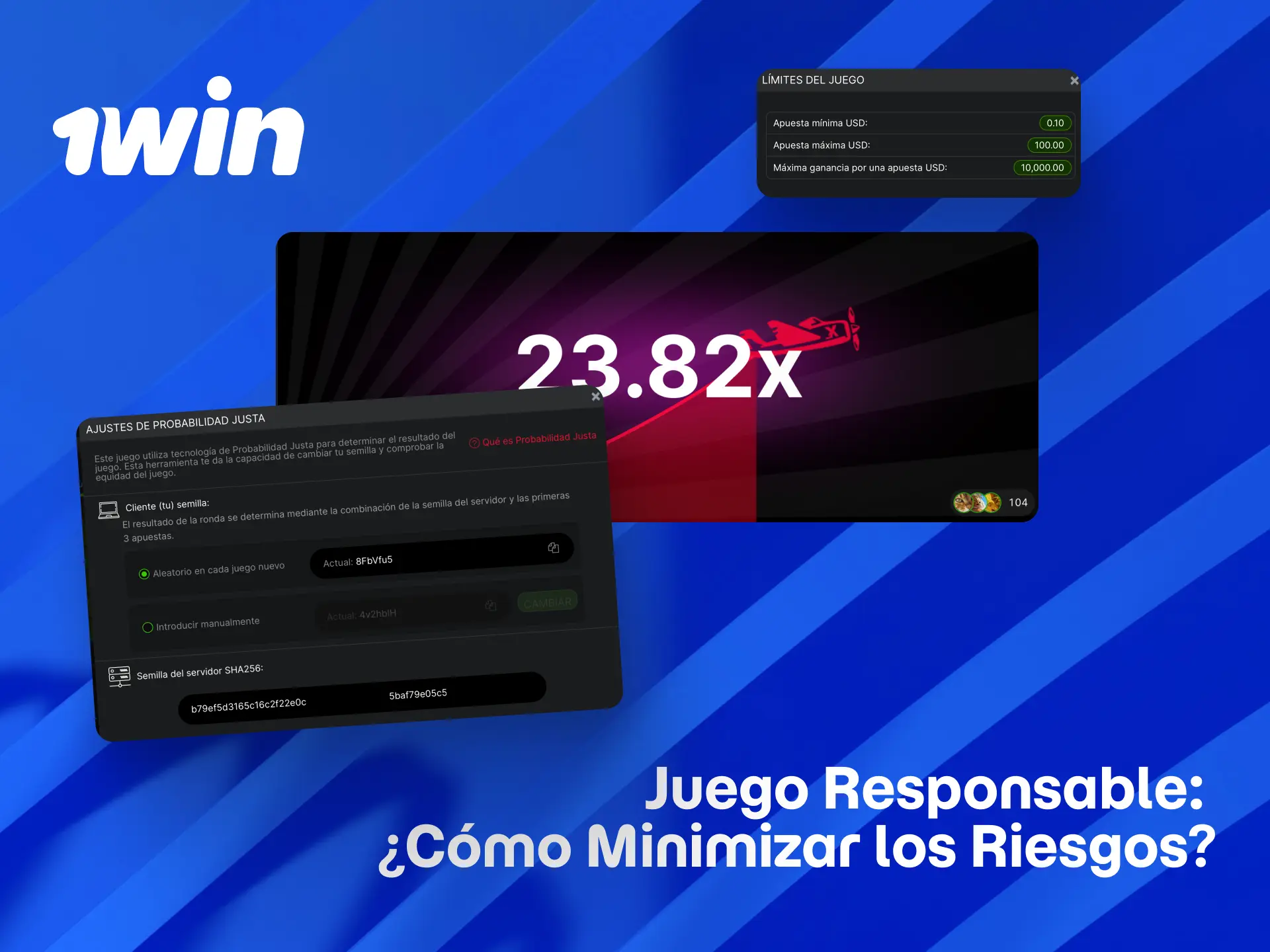 Consejos de juego responsable en 1win para minimizar riesgos al jugar Aviator.
