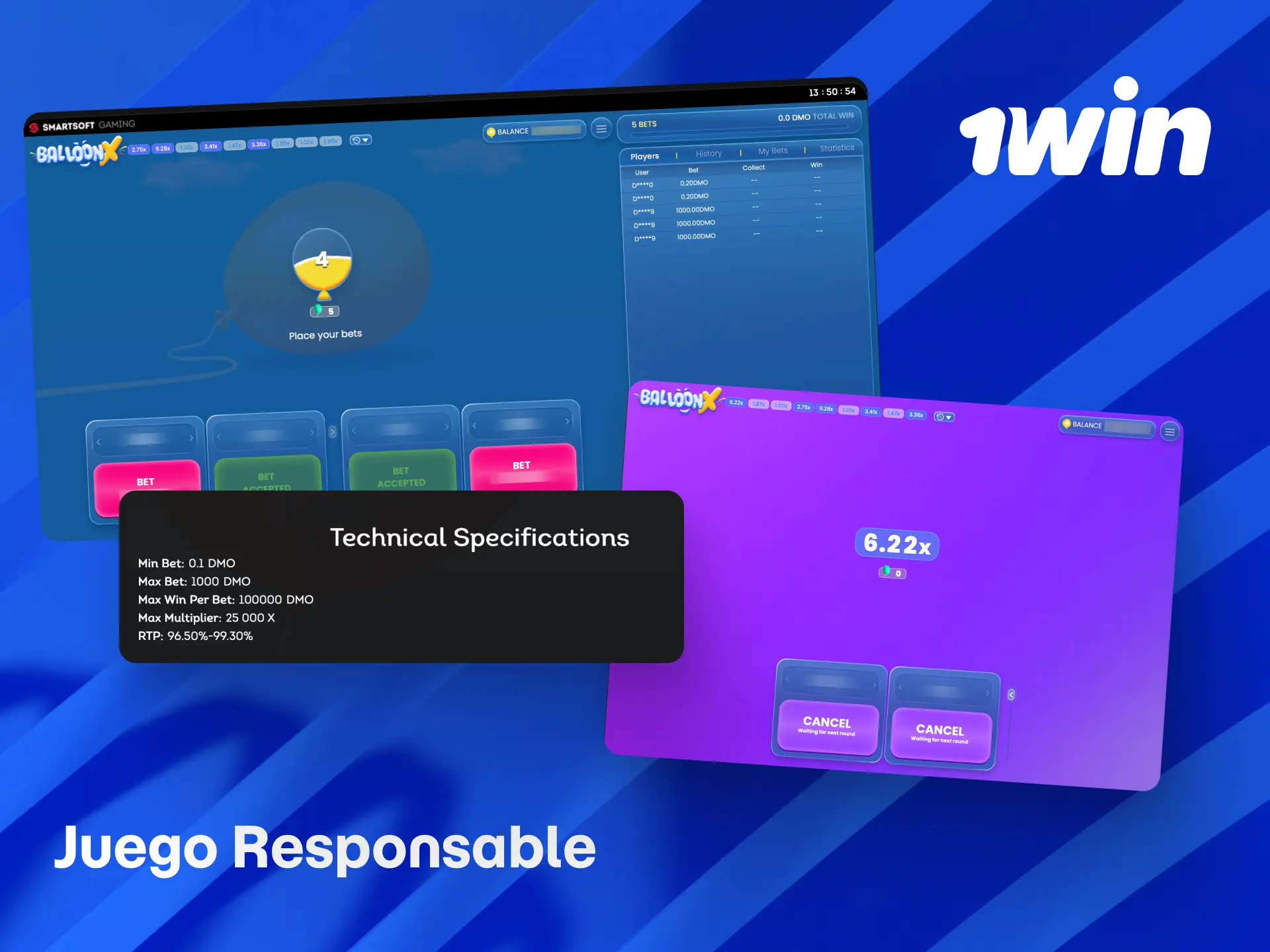 Consejos de juego responsable en 1win para minimizar riesgos al jugar Balloon.