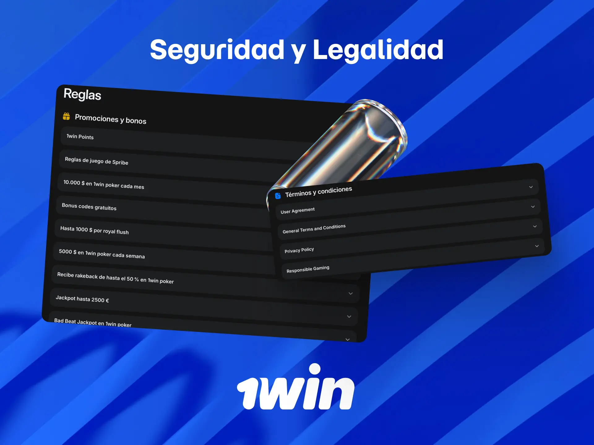 1win es seguro y legal en Perú con licencia internacional y protección de datos.