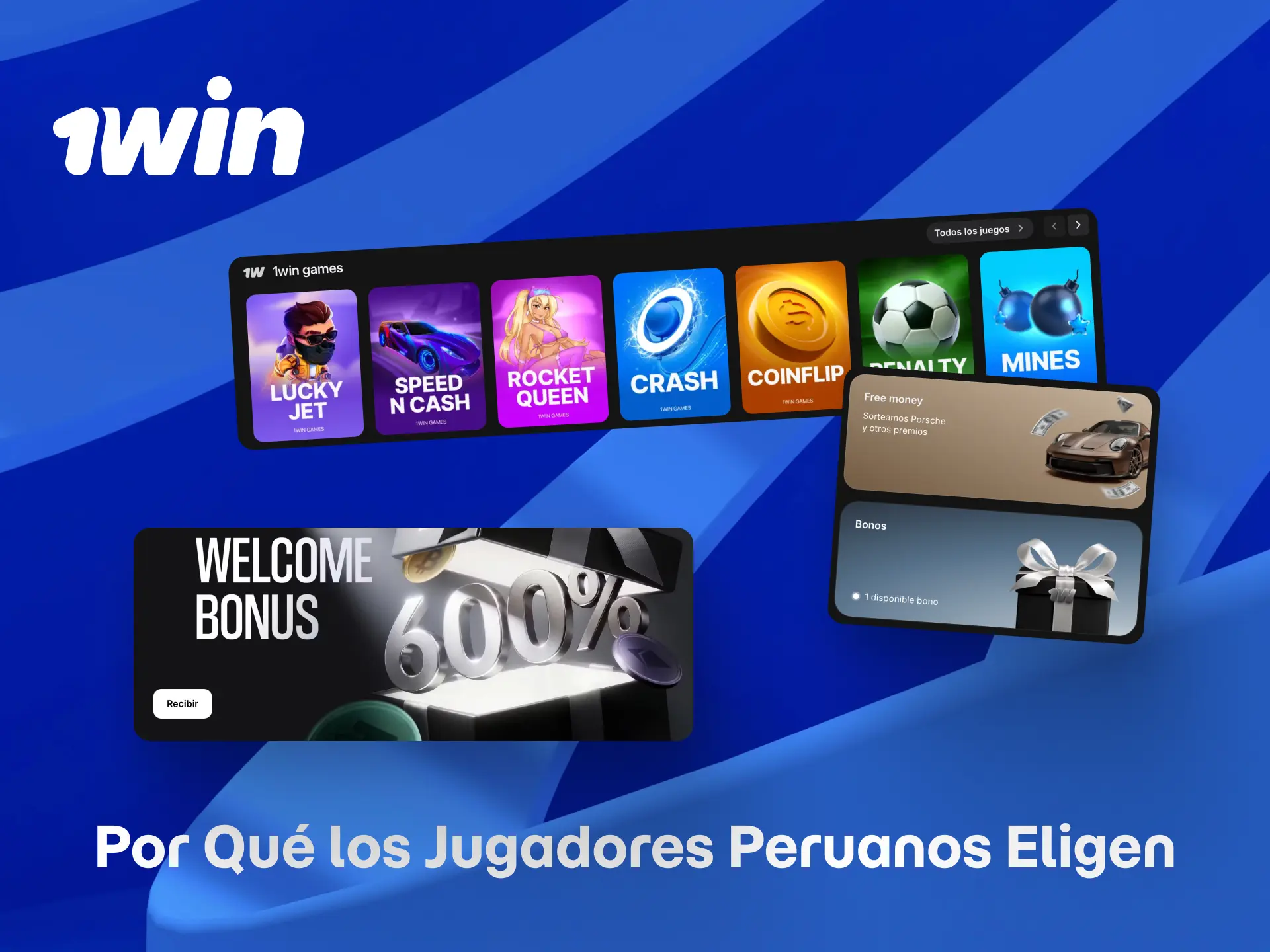 Razones por las que los jugadores peruanos eligen 1win para sus apuestas y casino online.