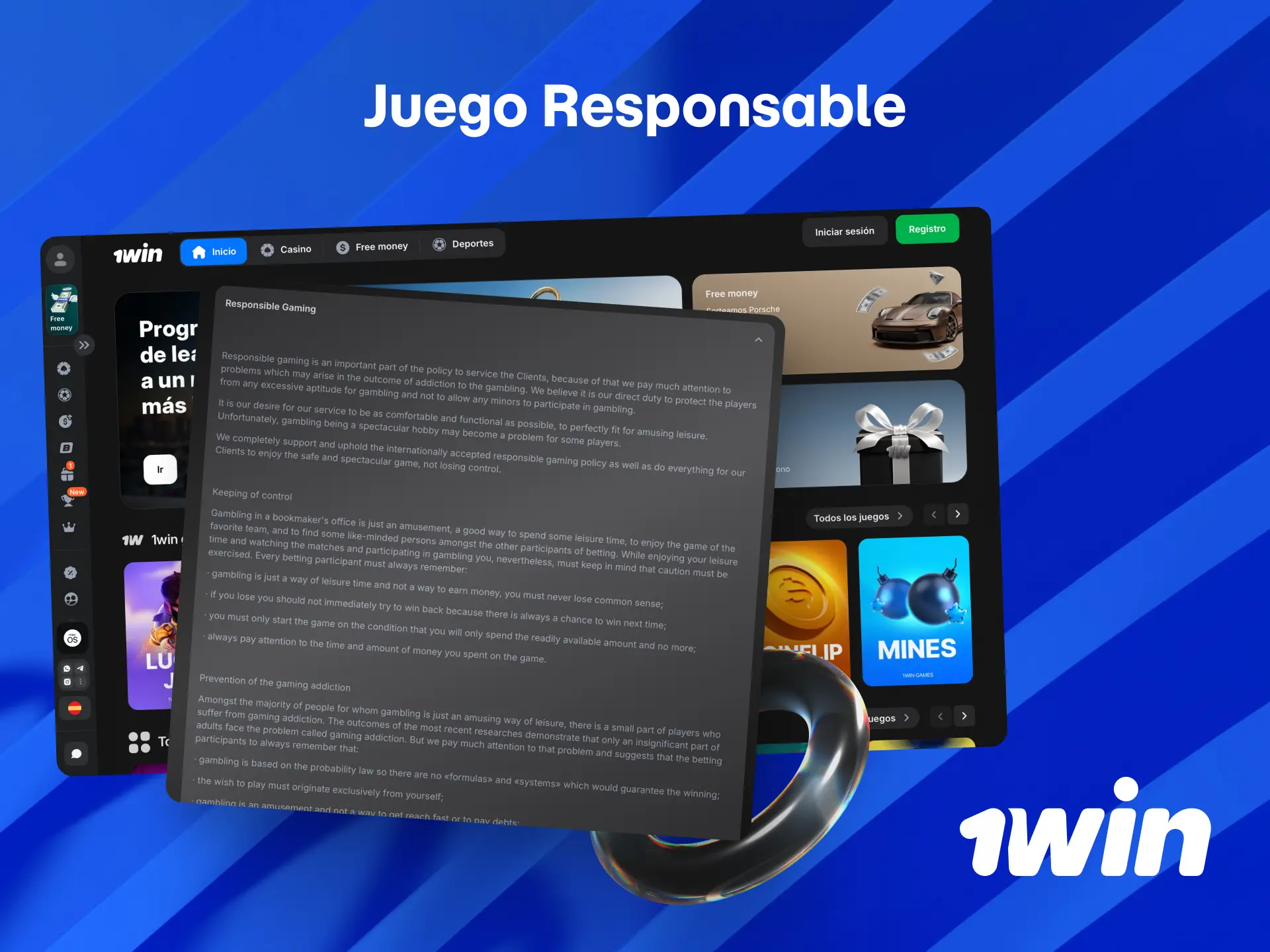 Usa las herramientas de juego responsable en 1win Perú para fijar límites.