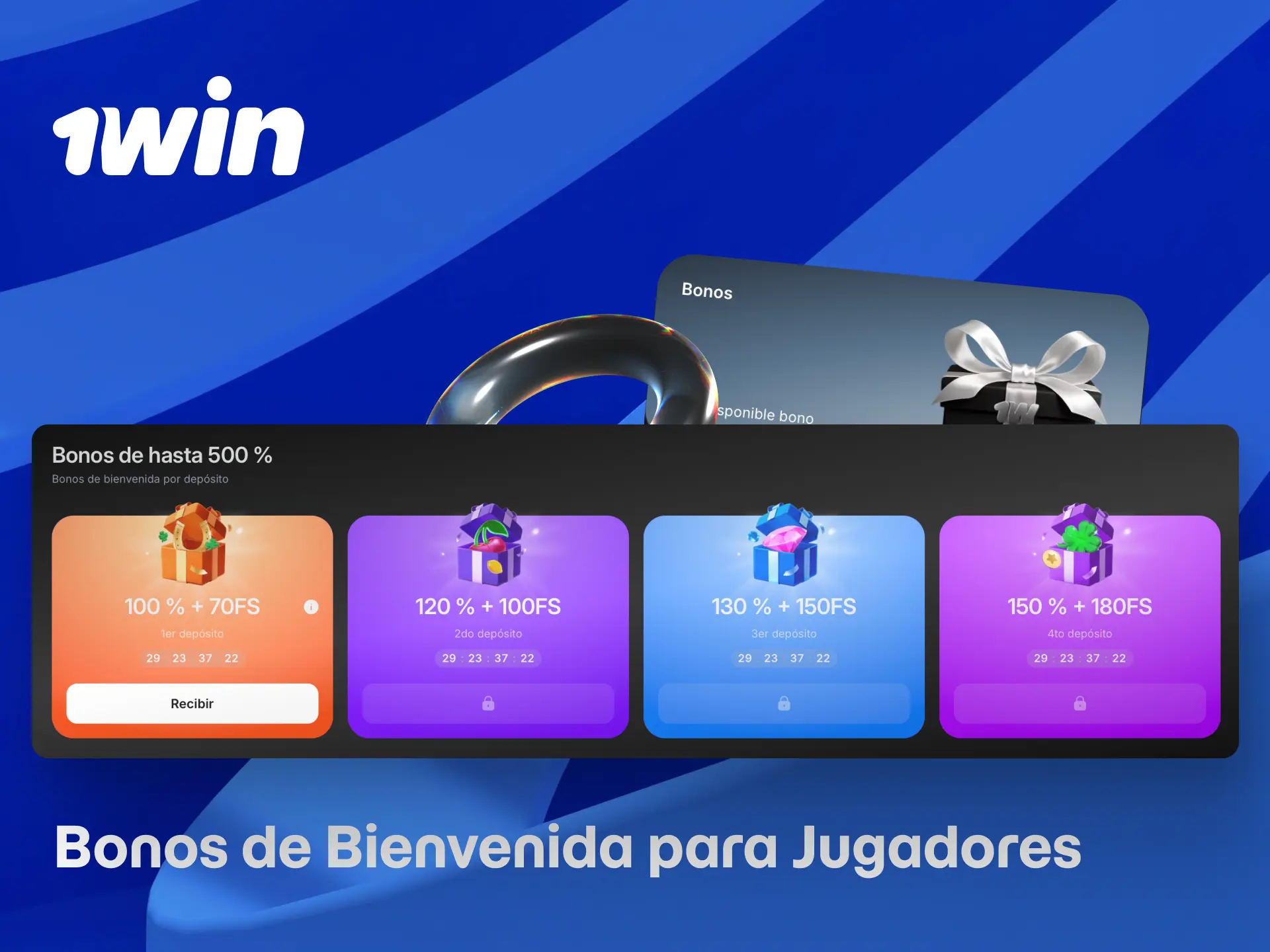 Recibe los bonos de bienvenida de 1win para jugadores de Perú con tu primer depósito.