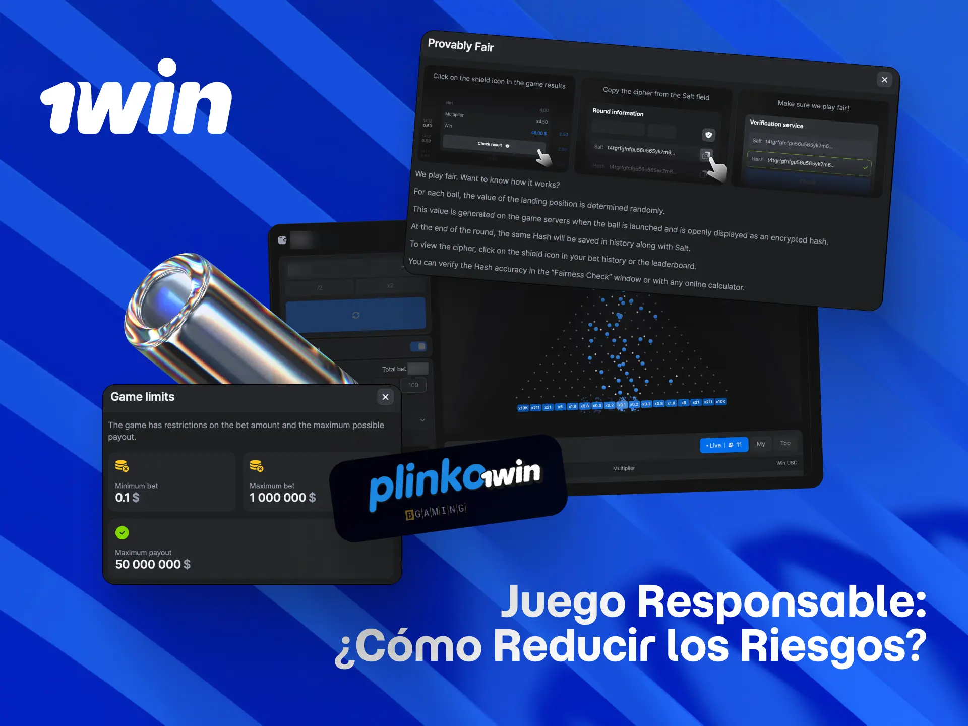 Consejos de juego responsable para reducir riesgos en Plinko desde 1win Perú.