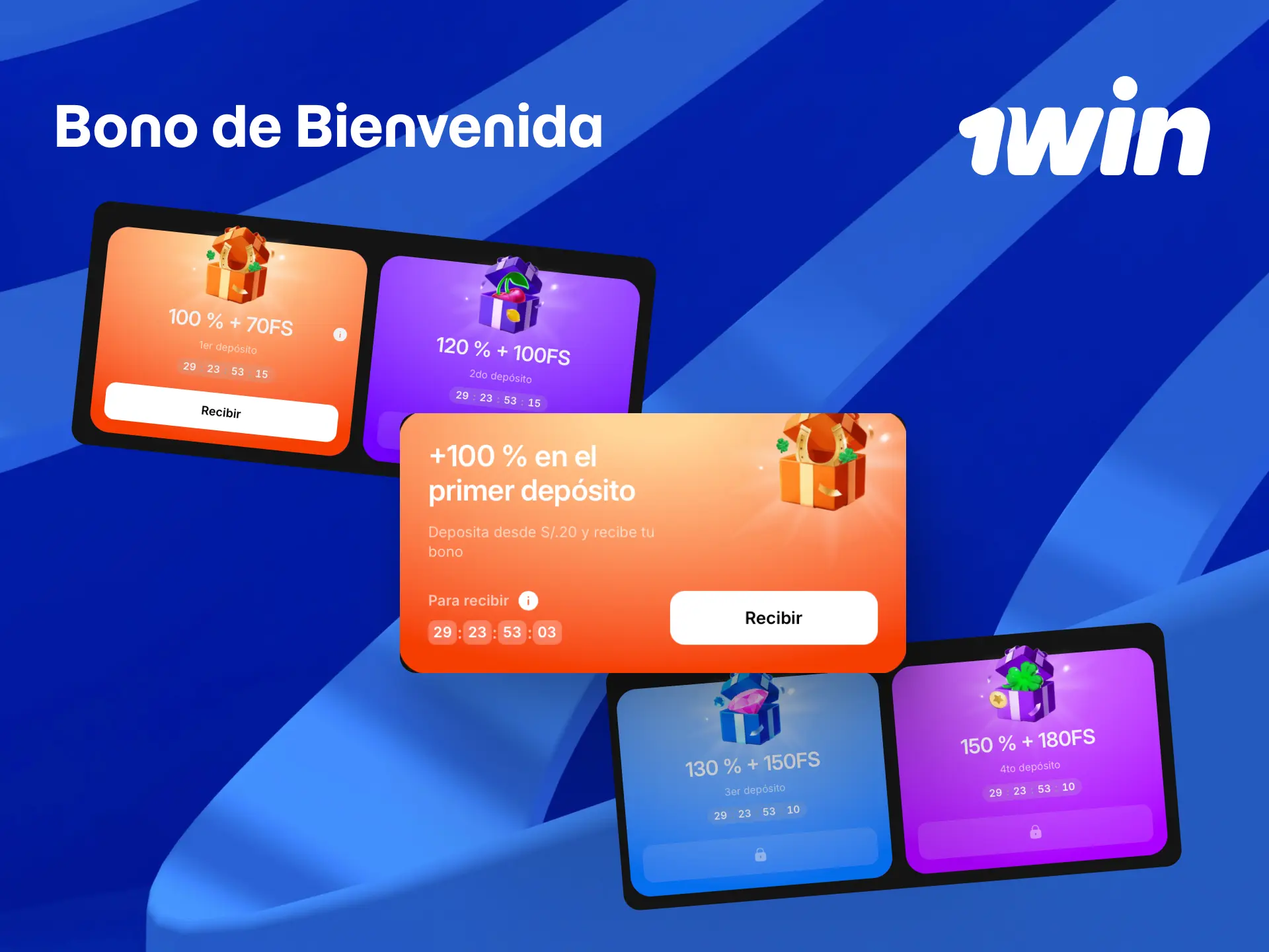 Activa el bono de bienvenida de 1win con tu primer depósito para jugadores peruanos.