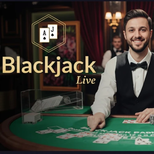 Blackjack Live con crupier real y apuestas laterales disponible en 1win Perú.
