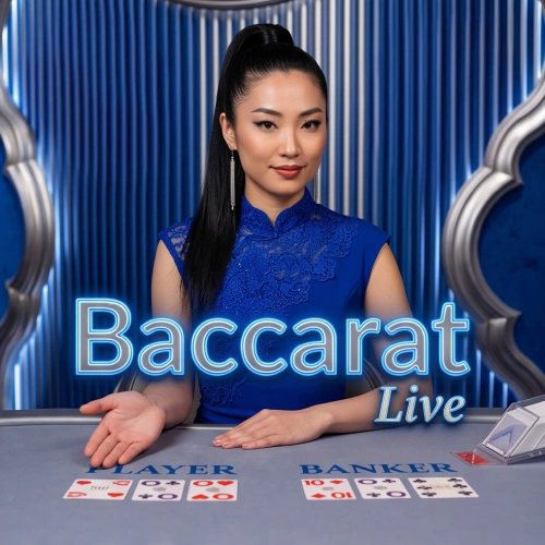 Baccarat Live con estadísticas históricas disponible en el casino de 1win para Perú.