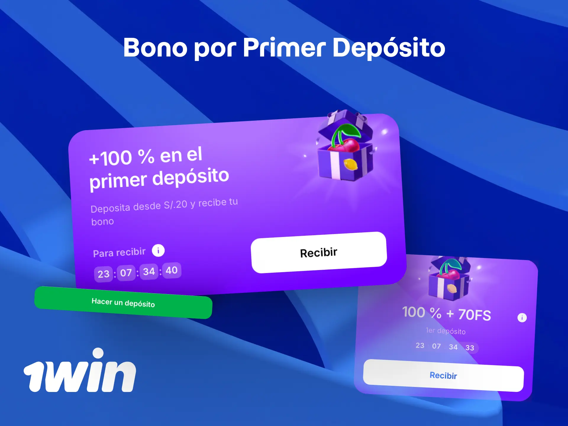 Activa el bono por primer depósito en 1win para jugadores peruanos.