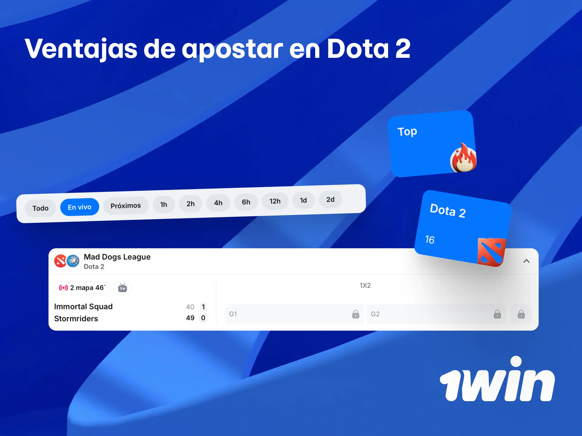 Ventajas de apostar en Dota 2 con 1win Perú incluyendo cuotas competitivas y retiros rápidos.